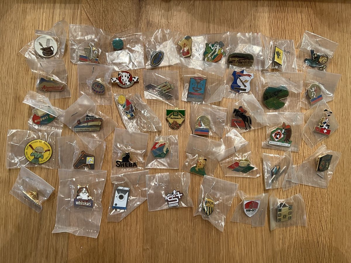 Spille & Fermagli: Grosse Sammlung von Pins – Usato da Staufen venduto da Dosam