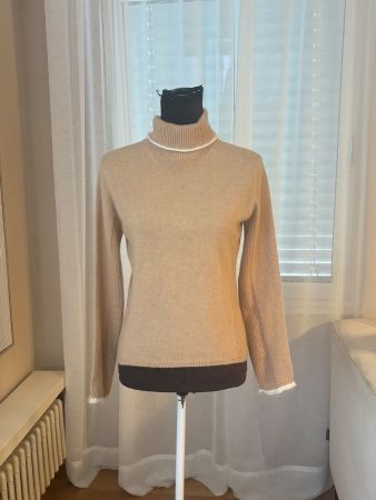 Maria Di Ripabianca Turtle Neck 100% Cashmere