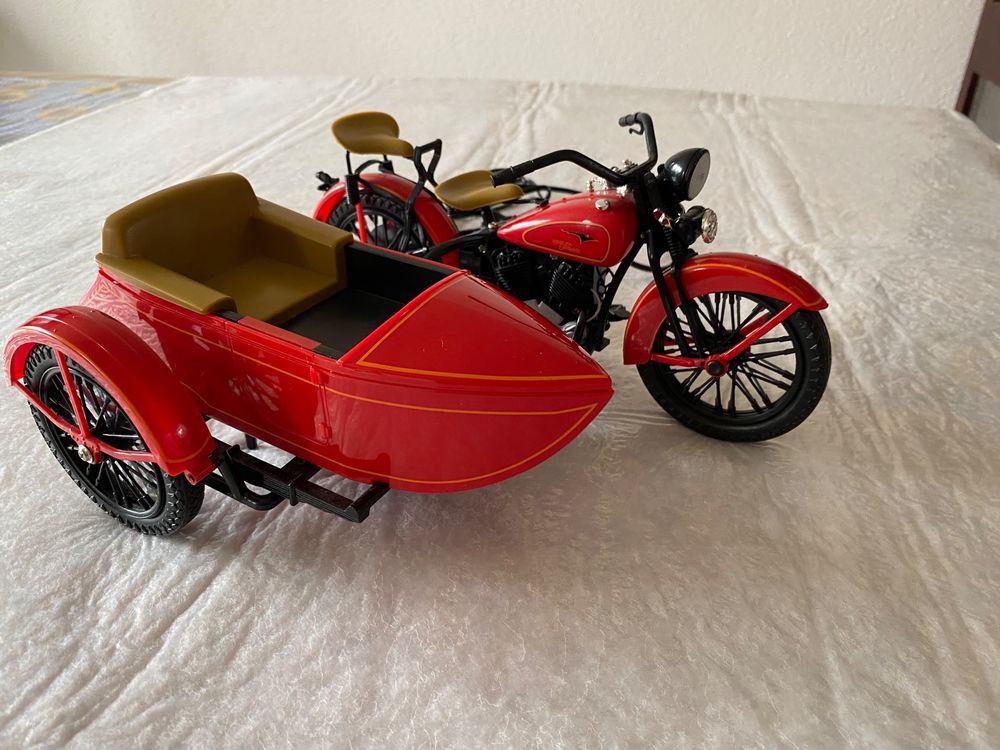 Wunderschne Motorrad Mit Seitenwagen Ebenbildnull