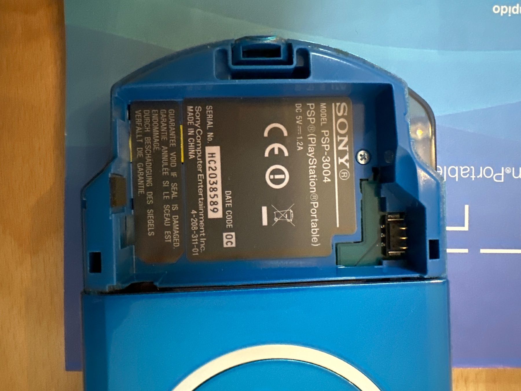 Sony Konsolen: PSP Konsole vibrant blue – Gebraucht aus St.gallen von taduz 9