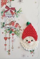 1 Stück Samichlaus Nikolaus San Nicola gehäkelt 857