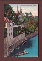 BASEL - Rheinpartie - Münster - 1917 Feldpost