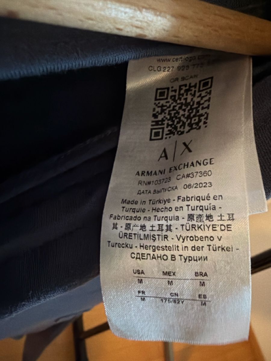Armani Pantalons: Armani exchange pantaloni  – D'occasion à Sementina par bru_vpp5 3