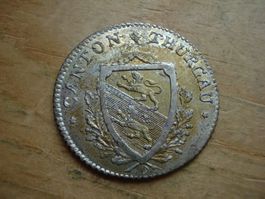 (W5) Thurgau 5 Batz 1808 ohne Punkt  VZ