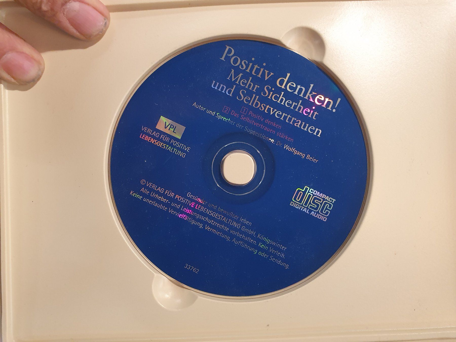 Hörbücher: Audoi CD Positiv denken – Gebraucht aus Zürich von loosebone 2