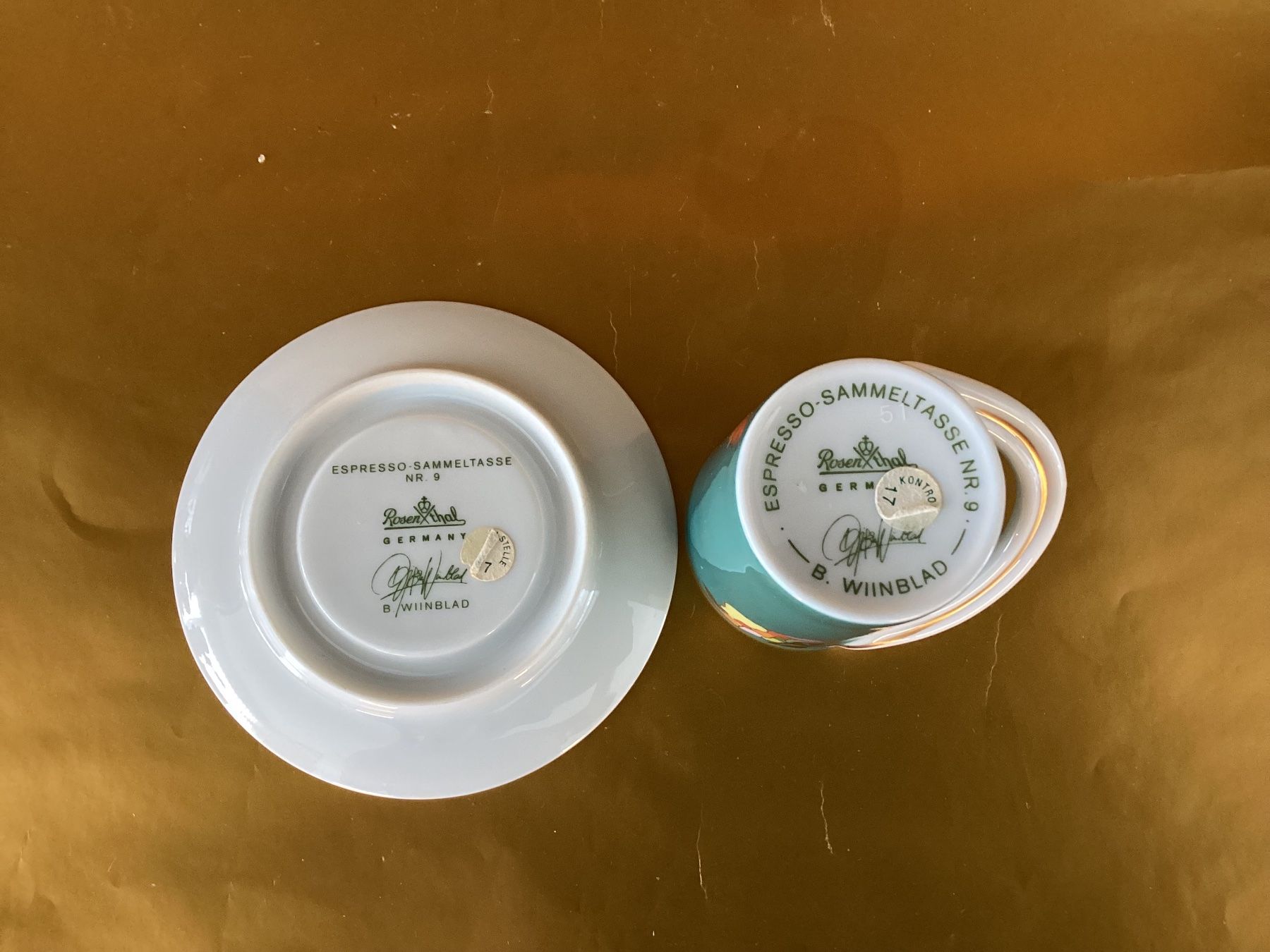 Rosenthal Tassen: Rosenthal / Moccatasse – Gebraucht aus Beinwil am See von kae_gh7c 3