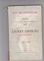 Fête des Vignerons - Vevey 1955