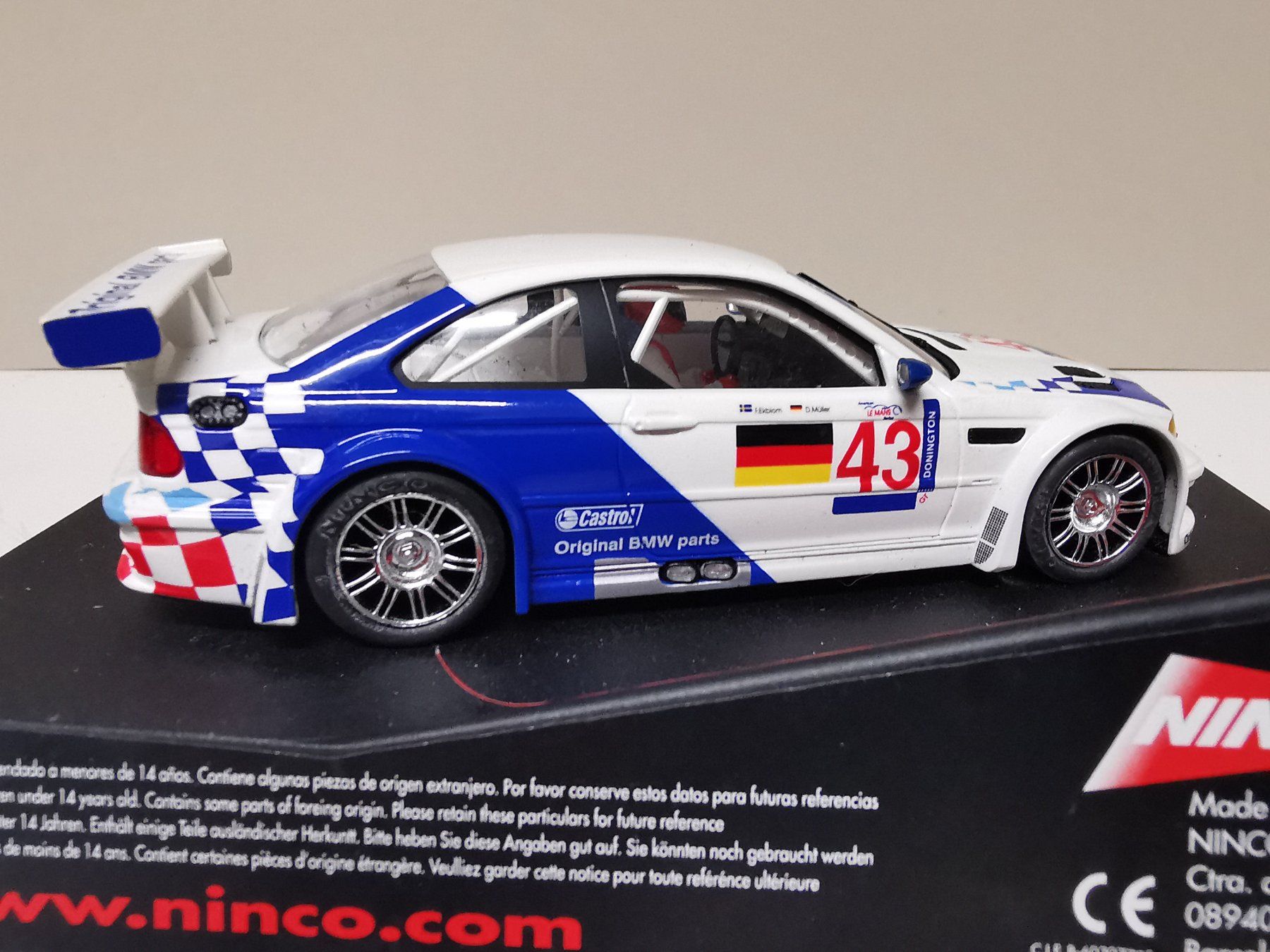 Ninco Piste: Ninco Digital BMW M3 GTR – Usato da Winterthur venduto da Lonpos1 4