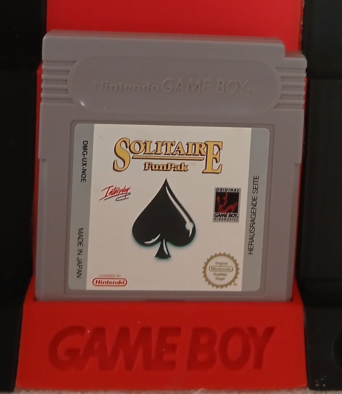 Nintendo Jeux: jeux game boy Solitaire Fun Pak – D'occasion à Romont FR par 777.gameur.game.boy