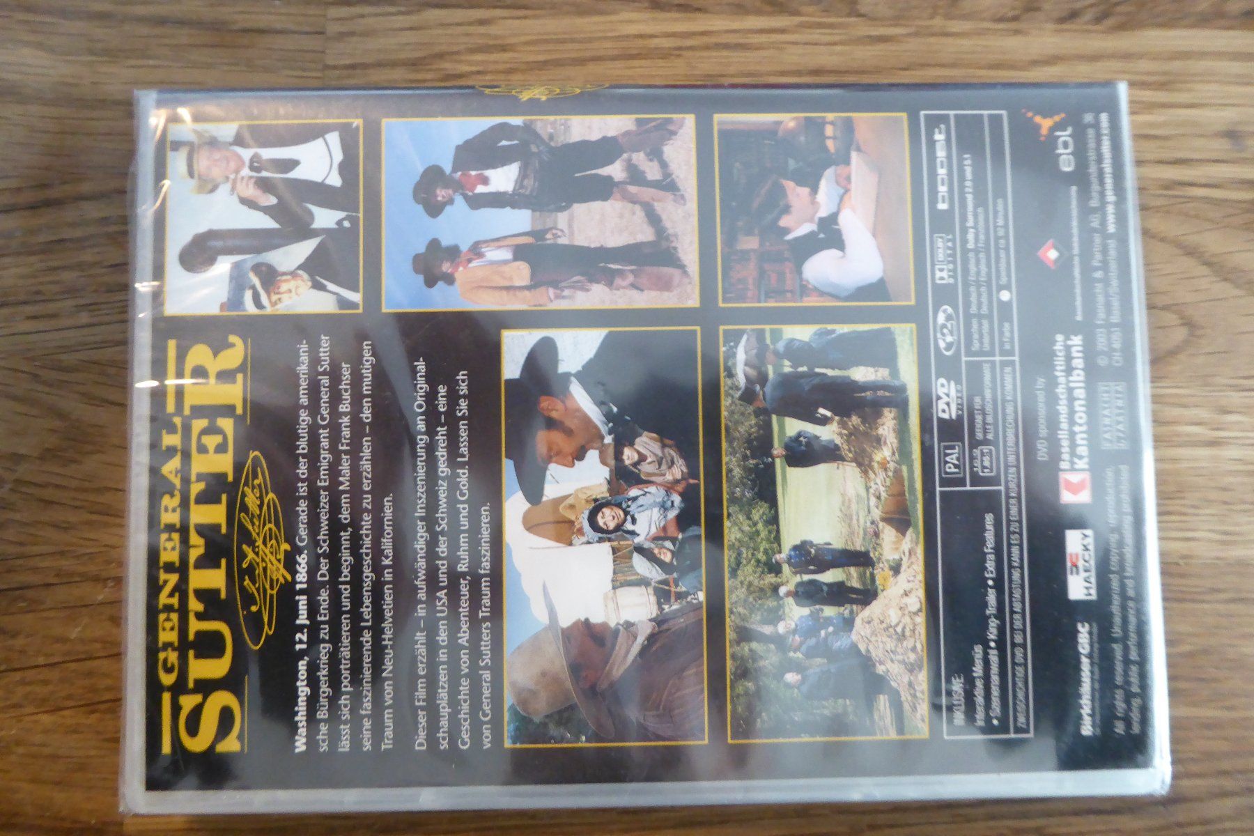 Alle DVDs: DVD OVP General Sutter selten – Neu und originalverpackt aus Allschwil von Summelsarium 1