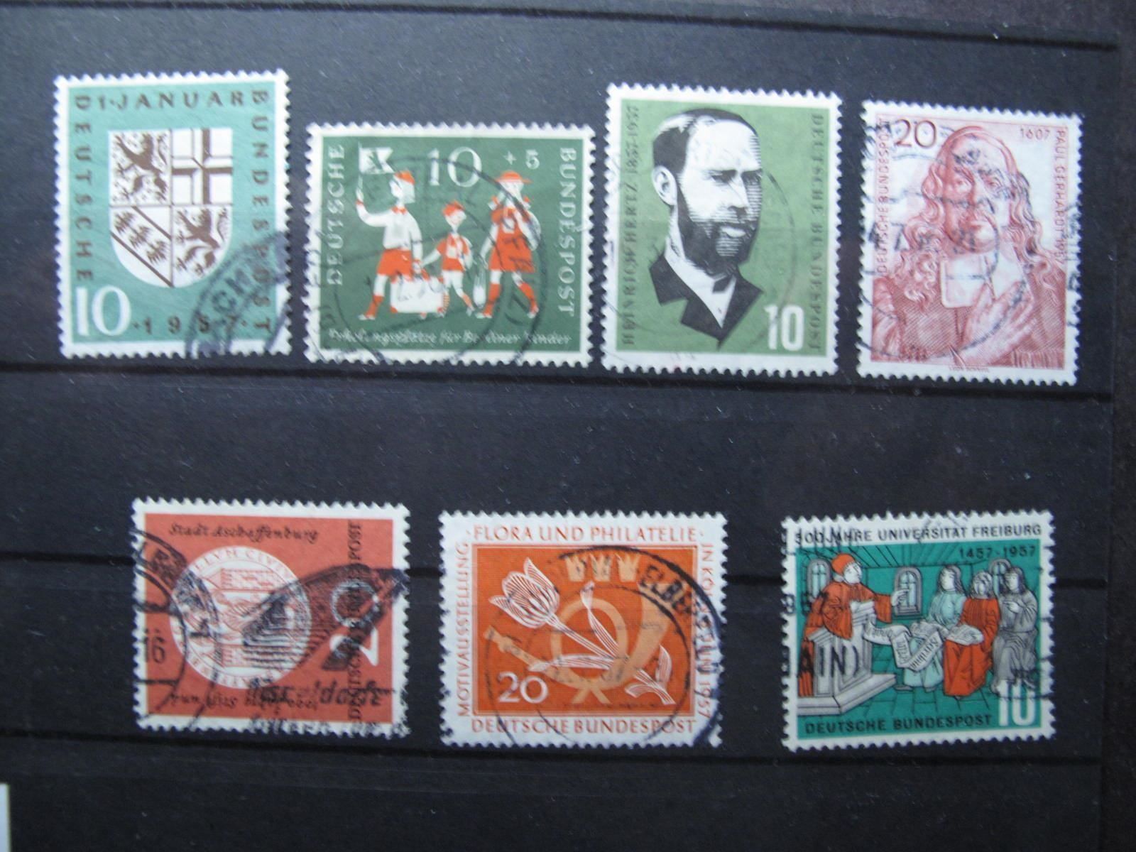 Tutti i francobolli: BRD 1957 Saarland / Univ. Freiburg – Usato da Wil SG venduto da fva01 1