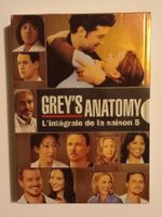 K7 DVD - GREY'S ANATOMY - saison 5 (franz.) (7 DVD's)