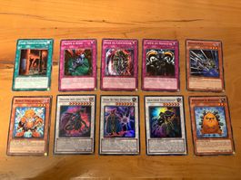 Lot 6 de cartes  Yu-Gi-Oh!