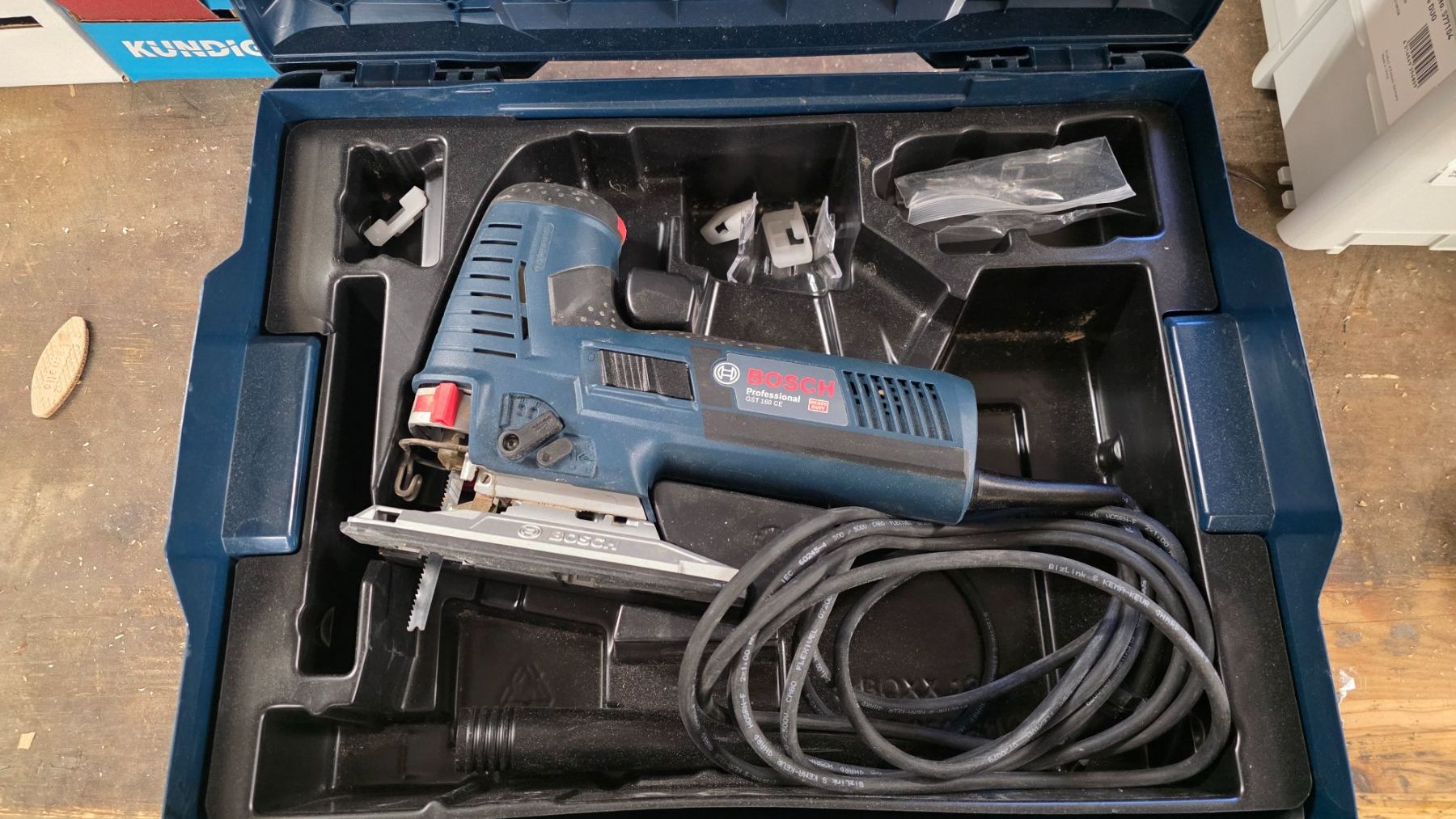 Bosch Seghe: Bosch Gst 160 Stichsäge – Usato da Ruswil venduto da cri_xm6w