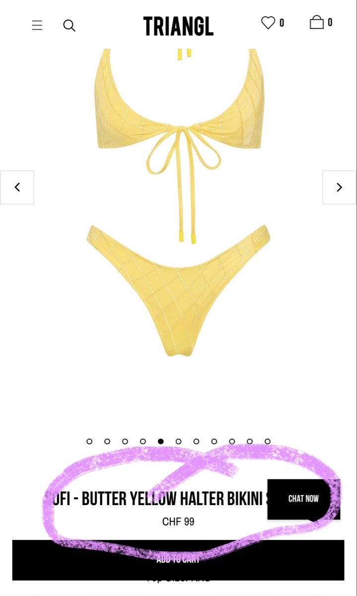Costumi da bagno & Bikini: Triangl bikini, NEU, S-M – Nuovo e nell'imballaggio originale da Thalwil venduto da don_vq7l 8