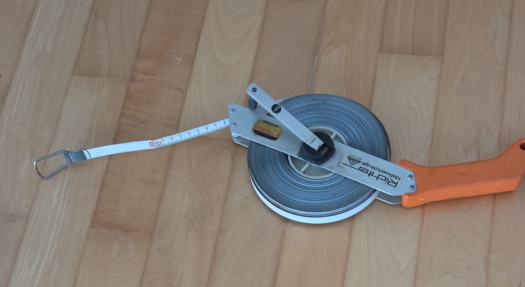 Misurare: Richter Stahlmassband 50m mit Kurbel  – Usato da Stans venduto da chessy.