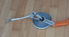 Richter Stahlmassband 50m mit Kurbel 