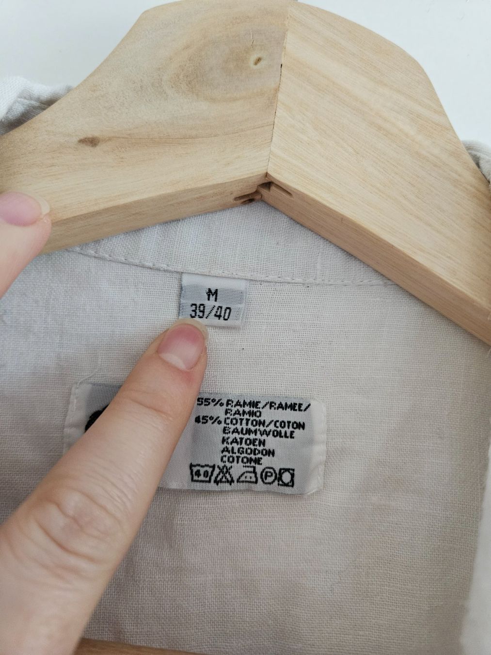 Camicie: Weisses Herrenhemd Gr.M – Usato da Schaffhausen venduto da sabrina915 3