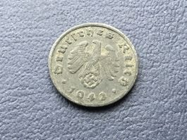 1 Reichspfennig Drittes Reich 1942 A