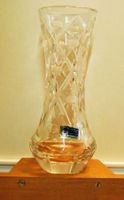 Vintage 24% Lead Crystal Hand Cut Vase Germany -Lastizer