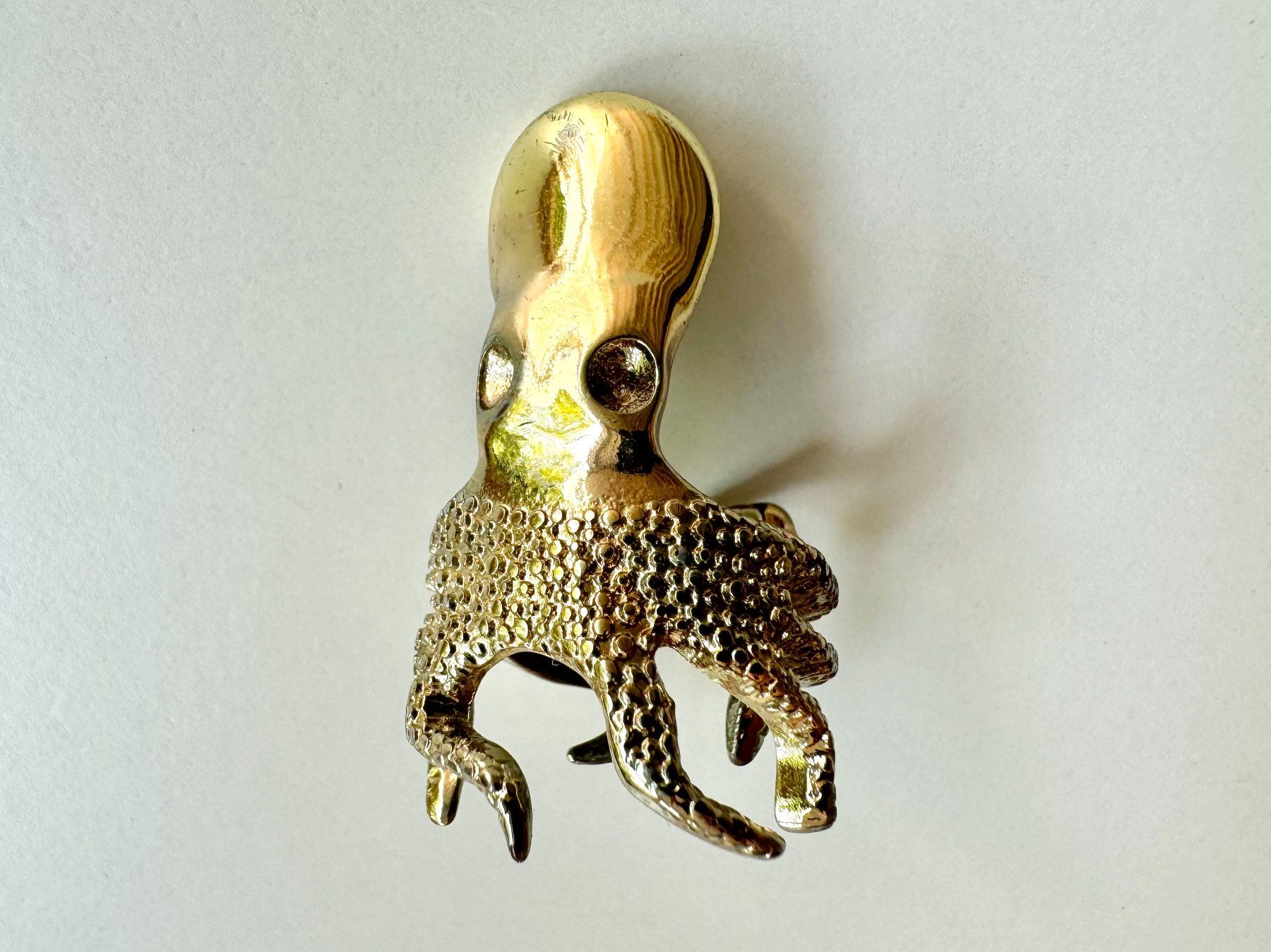 Anelli: Bague pieuvre doré clair – Usato da Genève venduto da Reveur