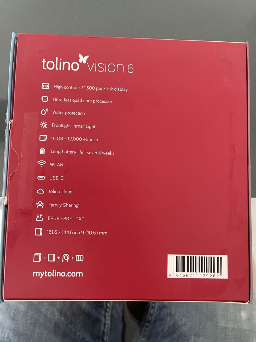 Tolino Tablettes PC: Tolino Vision 6 – D'occasion à Schöfflisdorf par Blauxblau 3