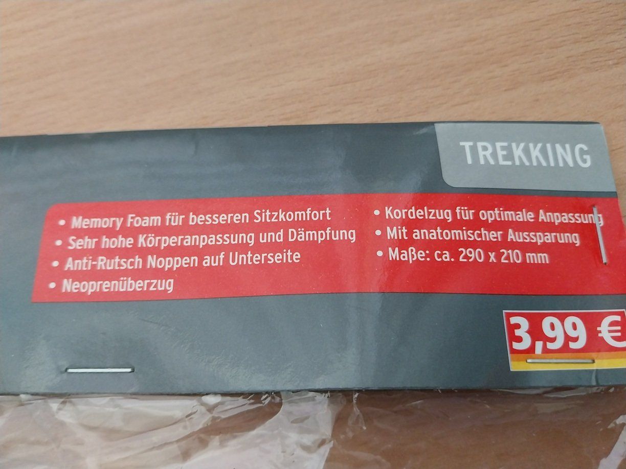 Ersatzteile: Satteldecke Memory Foam, unbenutzt, orig.-verpackt – Neu und originalverpackt aus Goldau von feh_2qvj 1