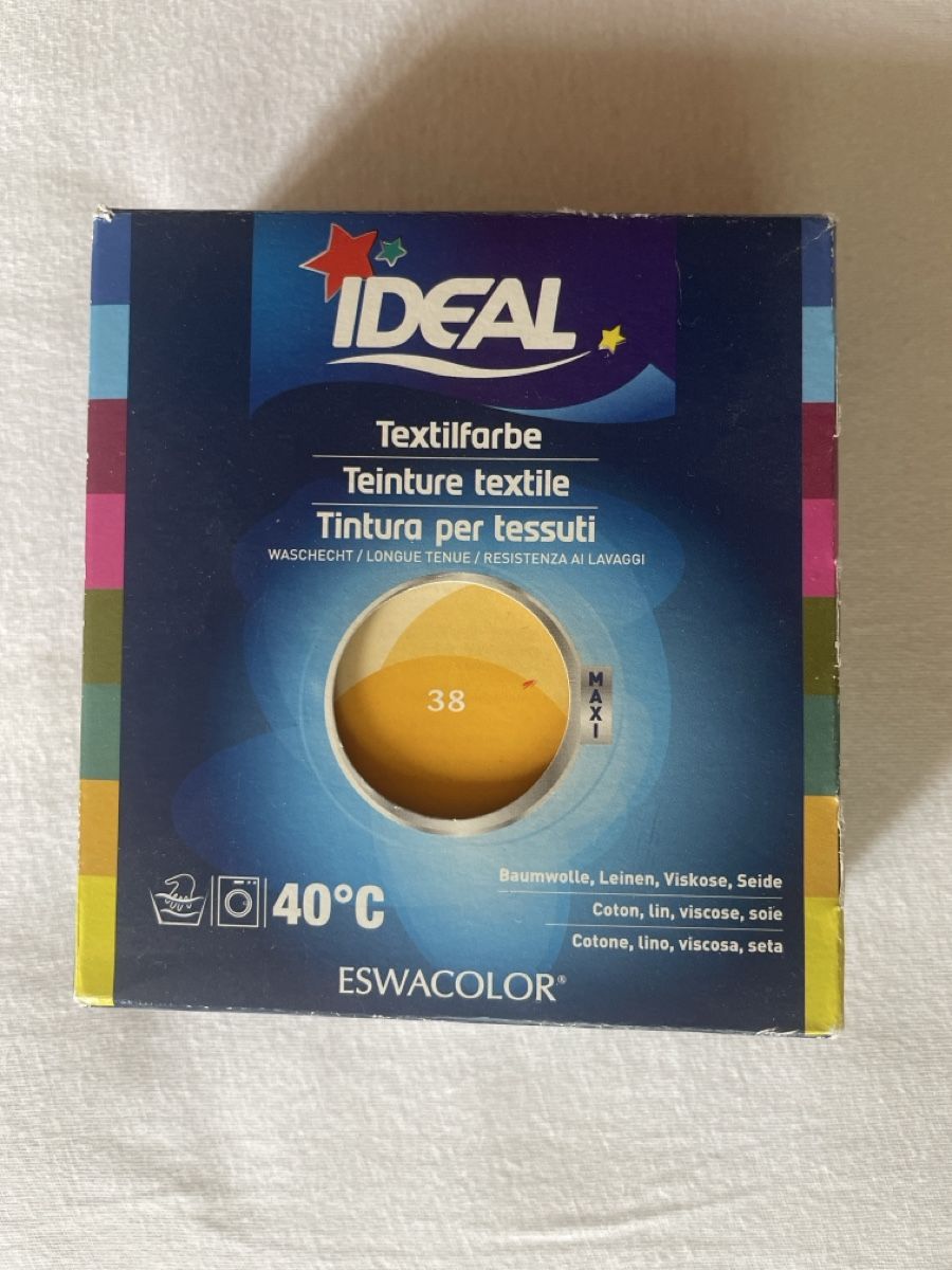 Peintures: IDEAL Textilfarbe ESWACOLOR Ocker 38 Neu – Neuf avec emballage d'origine à Worb par sonnenblumen_lisa