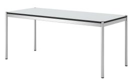 Tisch weiss Metallgestell 200x75cm guter Zustand