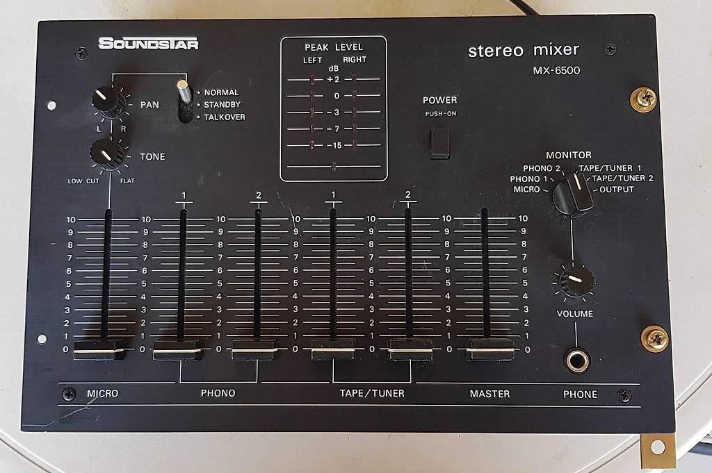 Console di mixaggio: Table de mixage stéréo Sundstar MX-6500 – Usato da Les Avanchets venduto da Giuseppe.01