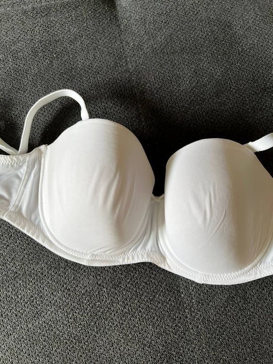 Autres dessous: M&S BH, Weiss, Gr. 75D – Neuf avec emballage d'origine à Riehen par edu_92w7 5