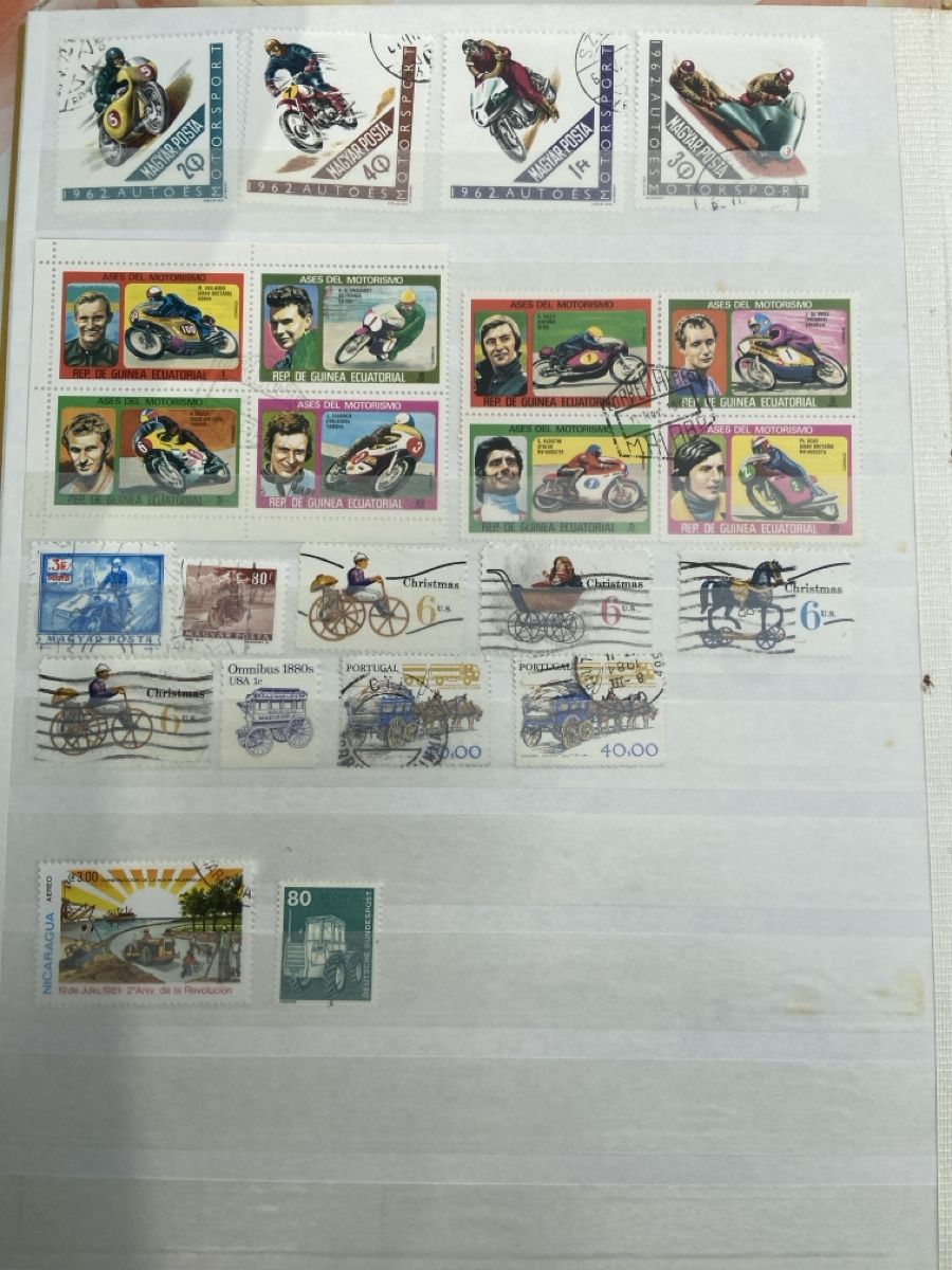Alle Briefmarken: Timbres voitures 5 pages – Gebraucht aus Collex von RCXGJ 3