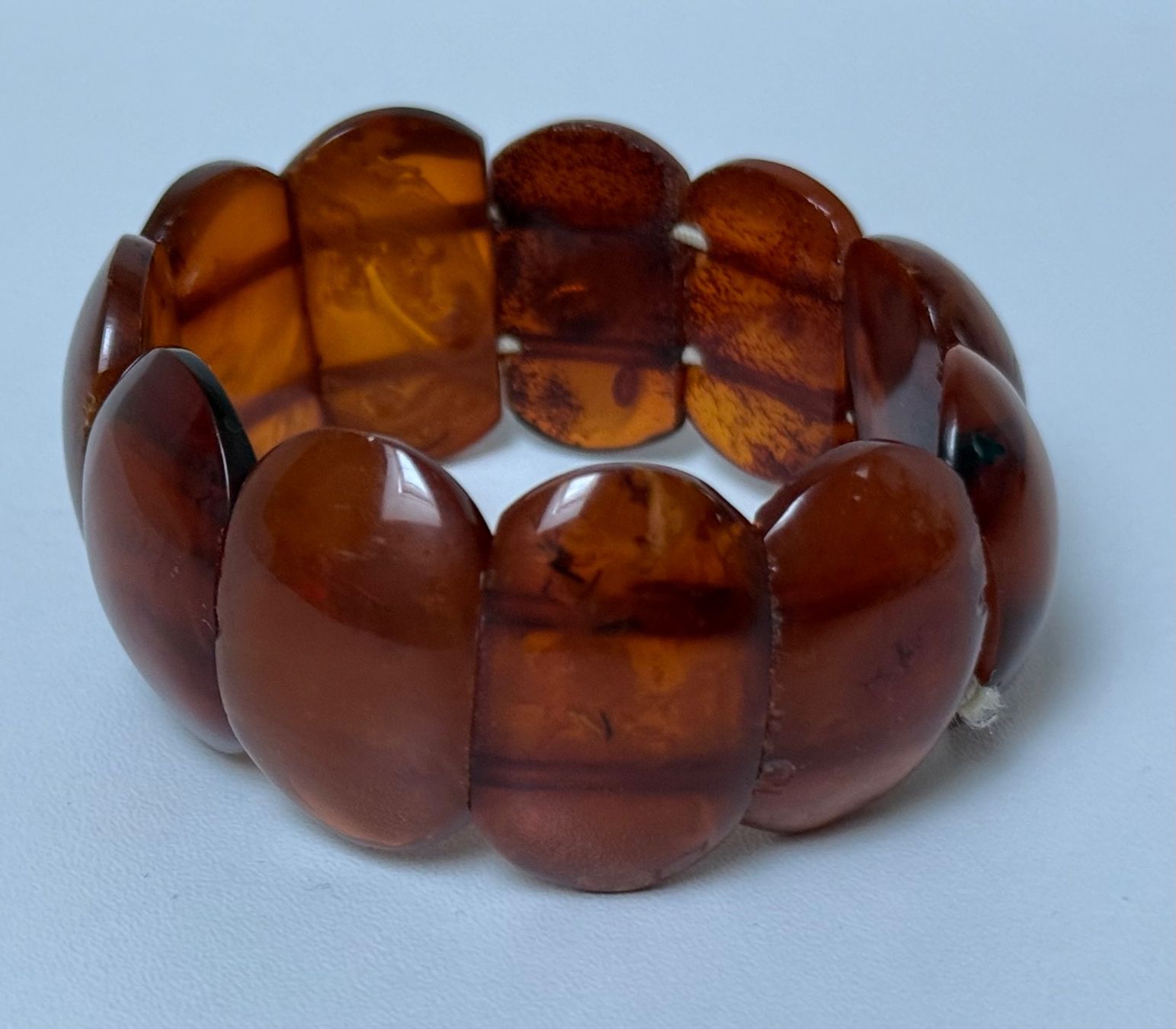Armbänder & -reifen: Bracelet vintage en ambre véritable – Gebraucht aus Denges von peumens 7