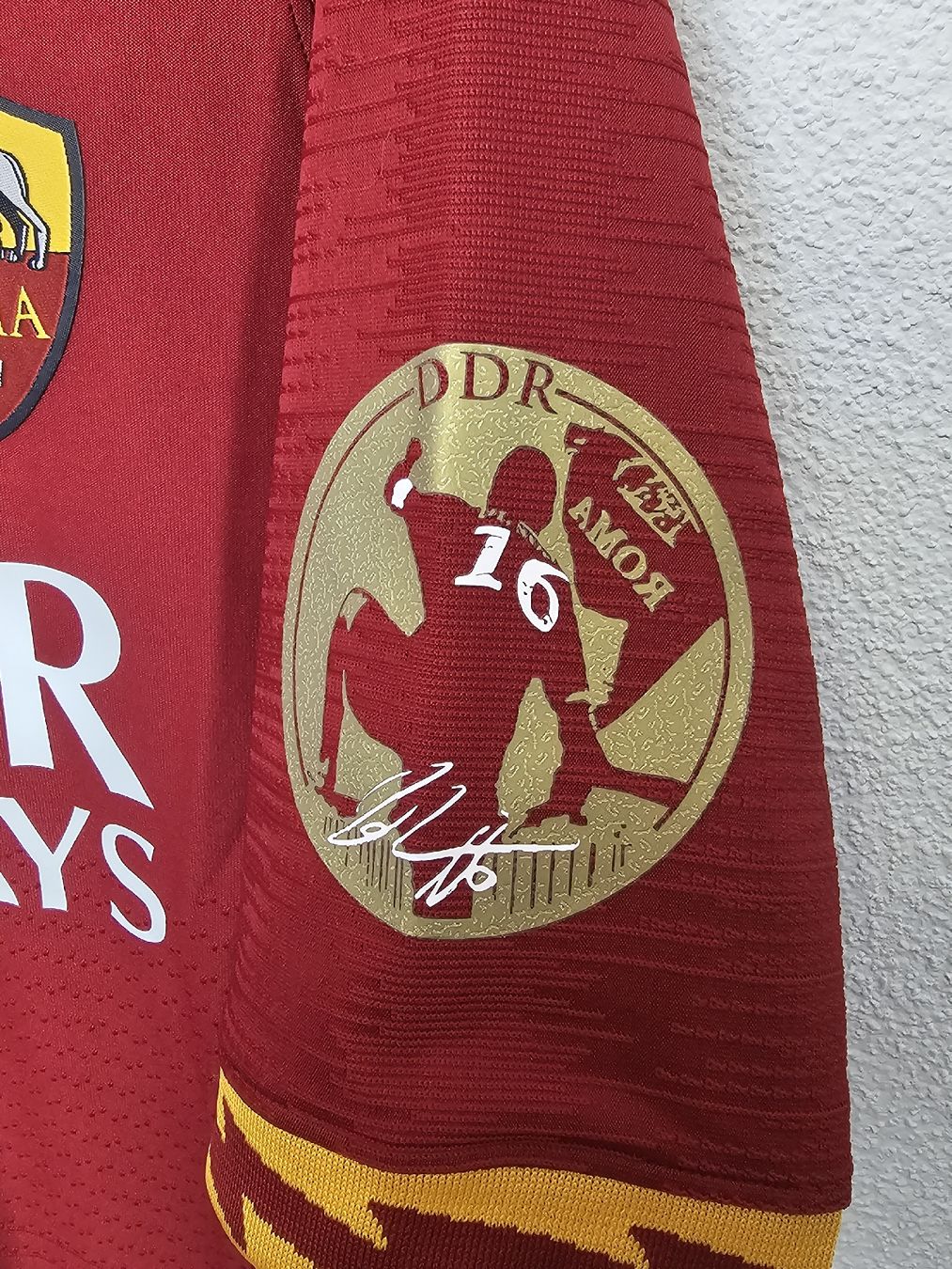Canottiere & Pantaloni: AS Roma Authentic Spielertrikot 19/20 – Nuovo (secondo la descrizione) da Rickenbach LU venduto da LichterWelt 4