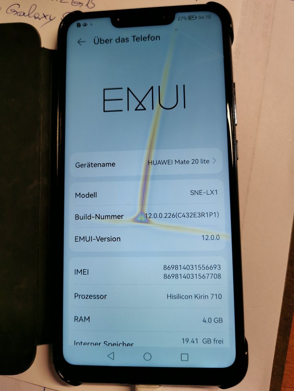 Huawei Telefoni cellulari / Smartphones: Huawei Mate 20 lite – Difettoso da Filzbach venduto da Sabenasi 1