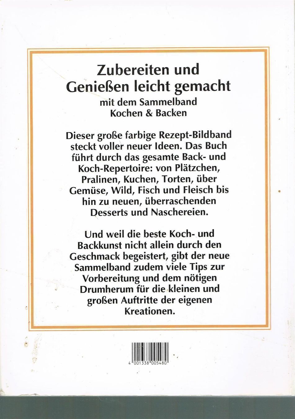 Bücher: C. Günz-Wunder -  Kochen & Backen / Zubereiten & Geniessen – Gebraucht aus Nunningen von mercury-for-books 1