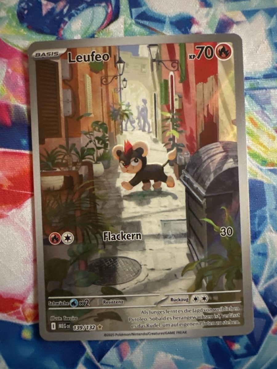Pokémon Sammelbilder & Trading cards: Pokémon Karte Leufeo 139/132  – Neu (gemäss Beschreibung) aus Muttenz von SarahLisa01