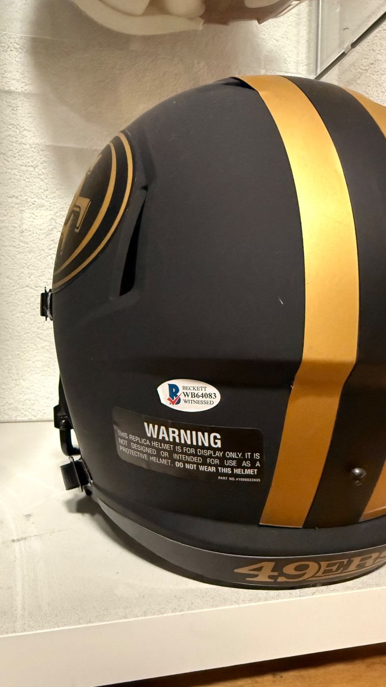NFL Abbigliamento & accessori d'epoca: 49ers  Helm unterschrieben Deebo Samuels – Nuovo (secondo la descrizione) da Biel/Bienne venduto da Grizzly_13 2