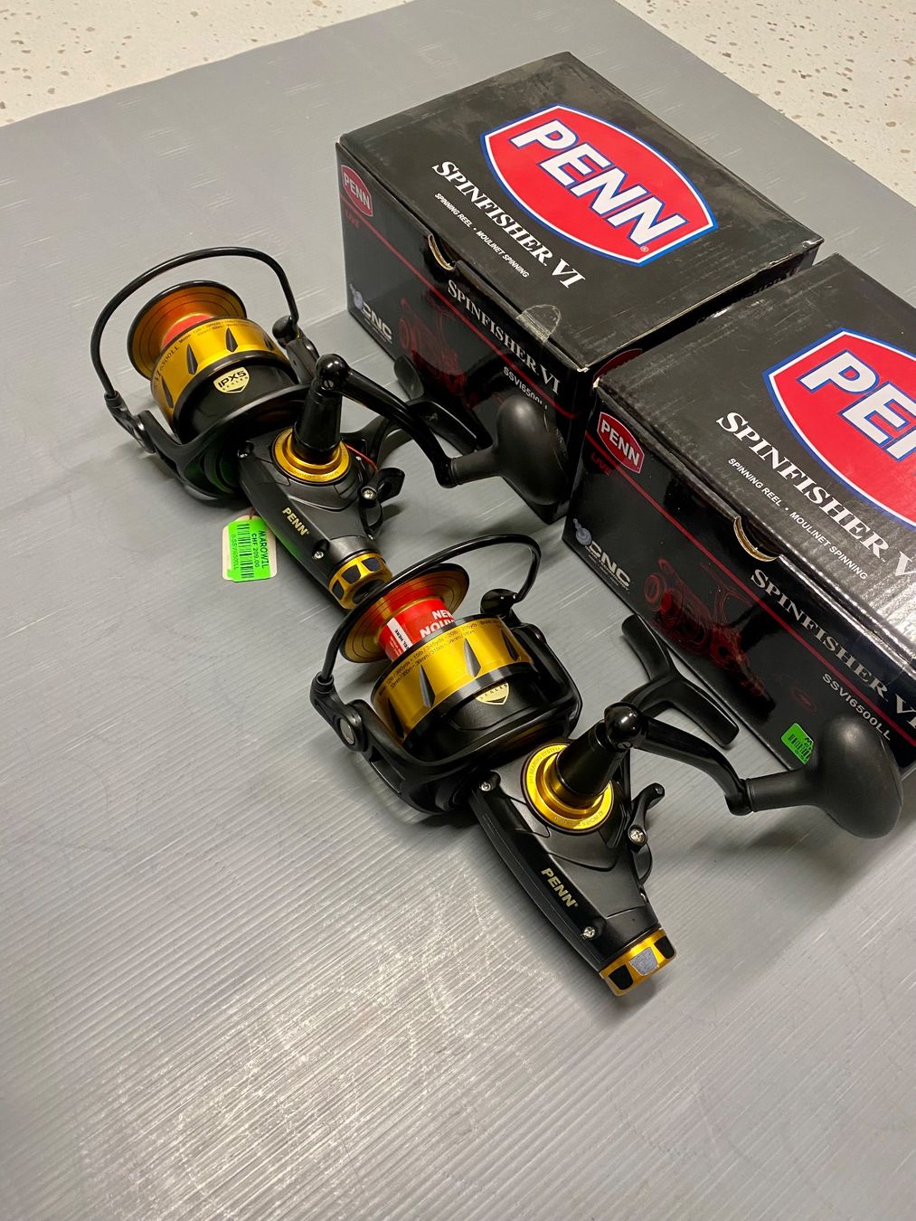 Tamburi & Mulinelli: 2x Penn Spinfisher 6500gr – Nuovo e nell'imballaggio originale da Trimbach venduto da duri.. 2