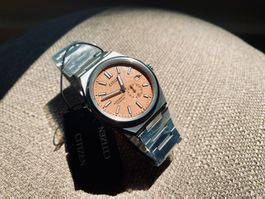 Citizen Zenshin Super Titanium Salmon Dial NEW !