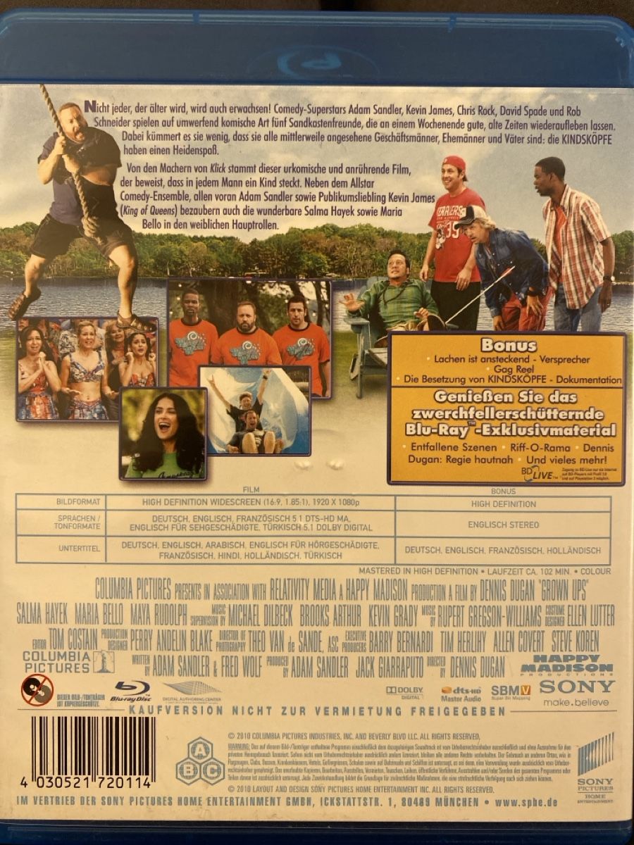 Tutti i DVDs: Kindsköpfe – Usato da Gasel venduto da Ntomate 1