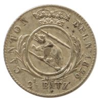 Bern 2 1/2 Batzen 1826 Silber