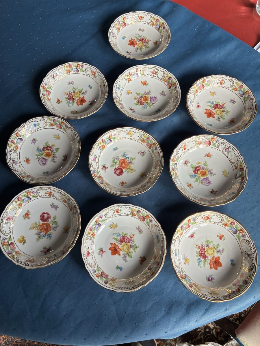 Ciotole: Grosse Schale und 10 Dessertschälchen – Usato da Dornach venduto da Rosengarten 2