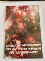 Weihnacht Neujahr s Grüße Karte Umschlag Glückwünsche Karten