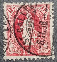 Stehende Helvetia St. Gallen 99A Kat. 20.-