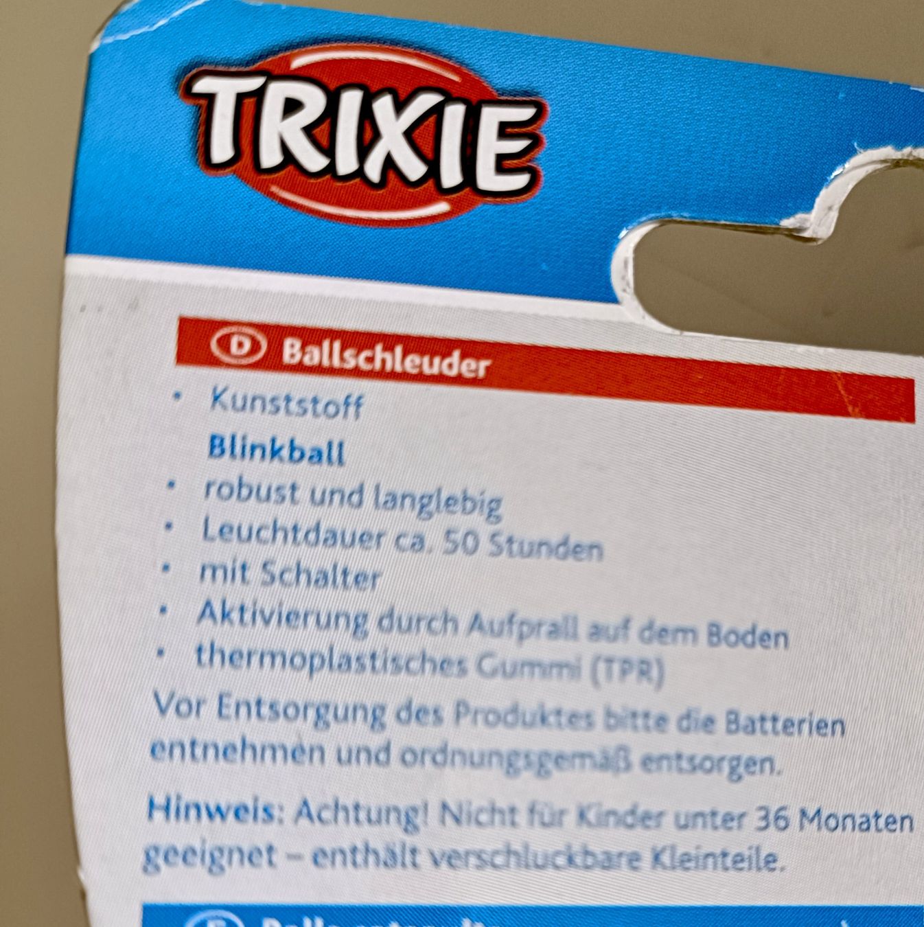 Trixie Spielzeuge: Trixie Ballschleuder NEU – Neu und originalverpackt aus Sitterdorf von imsis 2