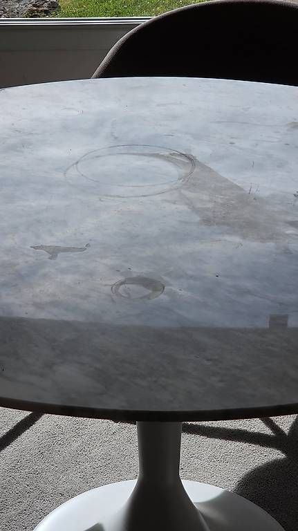 Tische: Table tulipe marbre blanc - 6 personnes – Gebraucht aus Genève von cel_9ypg 3