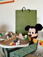 GUCCI DISNEY ACE SNEAKERS GG MONOGRAM - NEU - EU35.5 - OVP