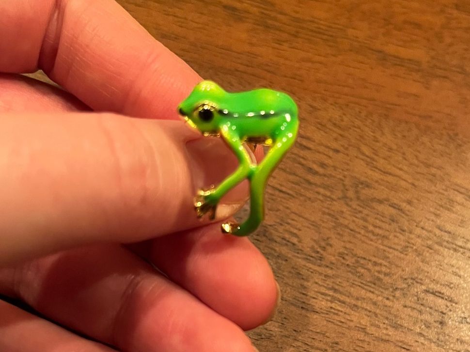 Anelli: Frosch Ring ( verstellbar/ one Size) – Nuovo e nell'imballaggio originale da Gams venduto da Mariawicca 5