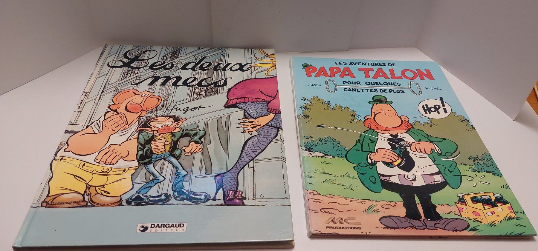 Fumetti: BD divers Papa Talon, Hagar Dunor, etc, lots de 4 BD – Usato da Chapelle-s-Moudon venduto da gerryp 2